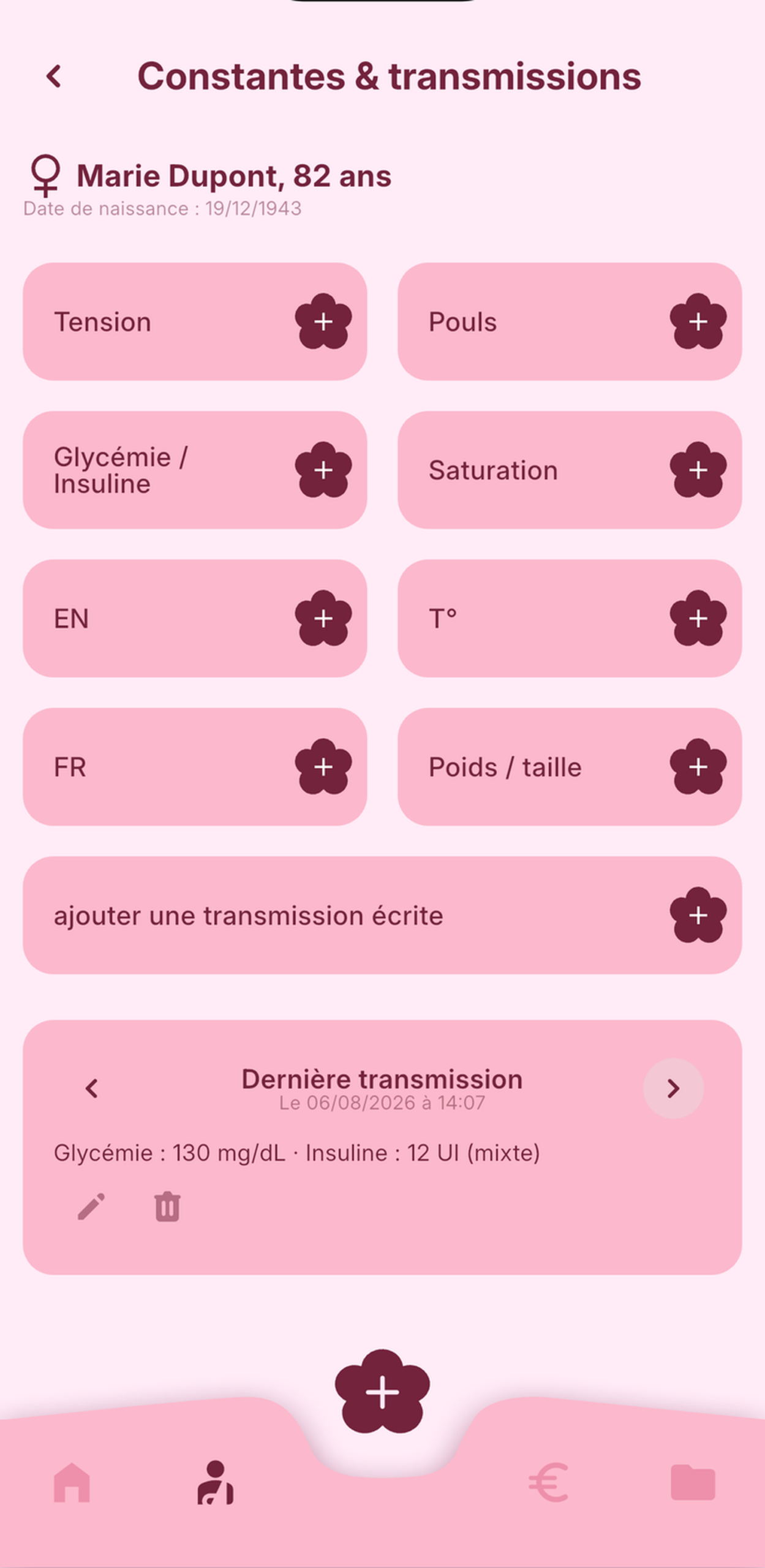 Constantes et transmissions dans Shalidel